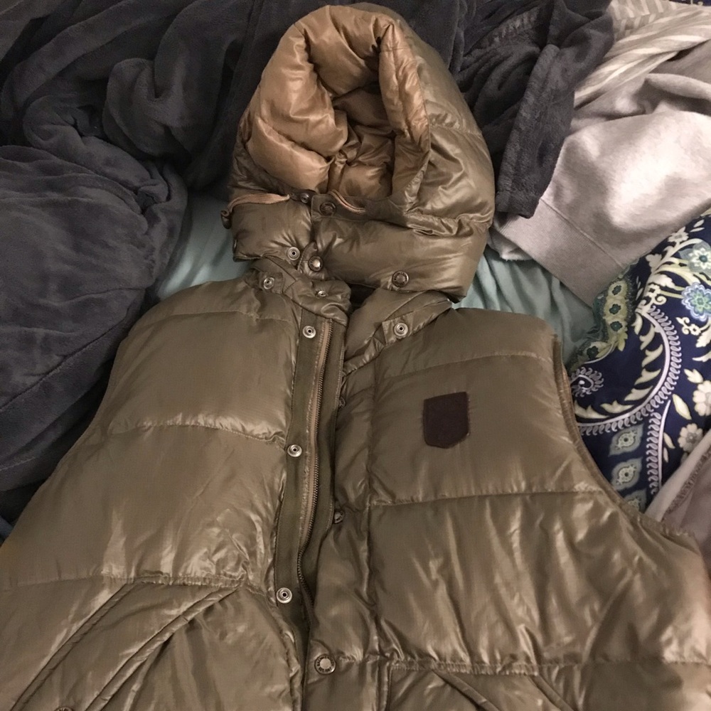 Ralph Lauren vest with hood. Worn once.